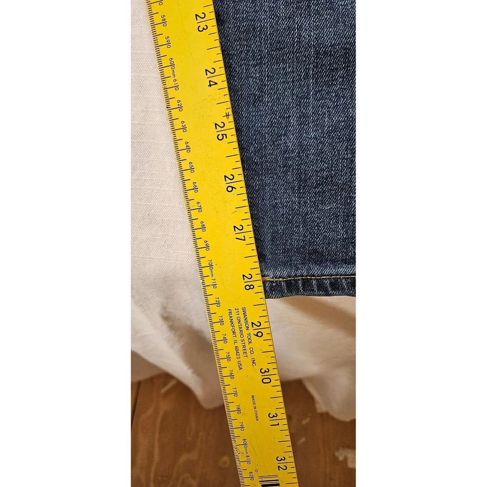 Polo Ralph Lauren Mens Straight Leg‎ Dark Wash Jeans 52x30 Blue Denim